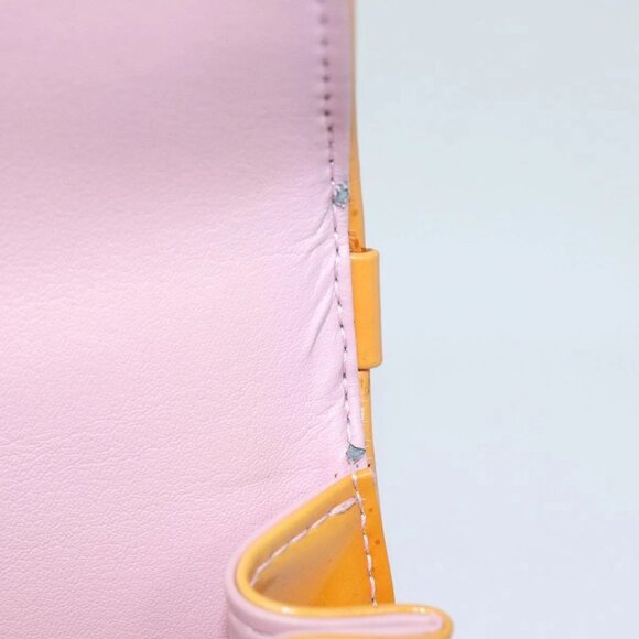 LOUIS VUITTON Vernis Spring Street Hand Bag Marshmallow Pink M91033 Auth 80345 - Picture 11 of 16